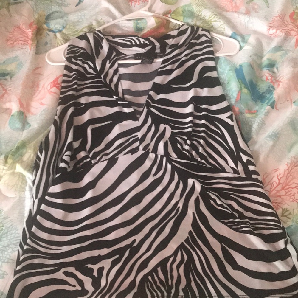 Zebra top!